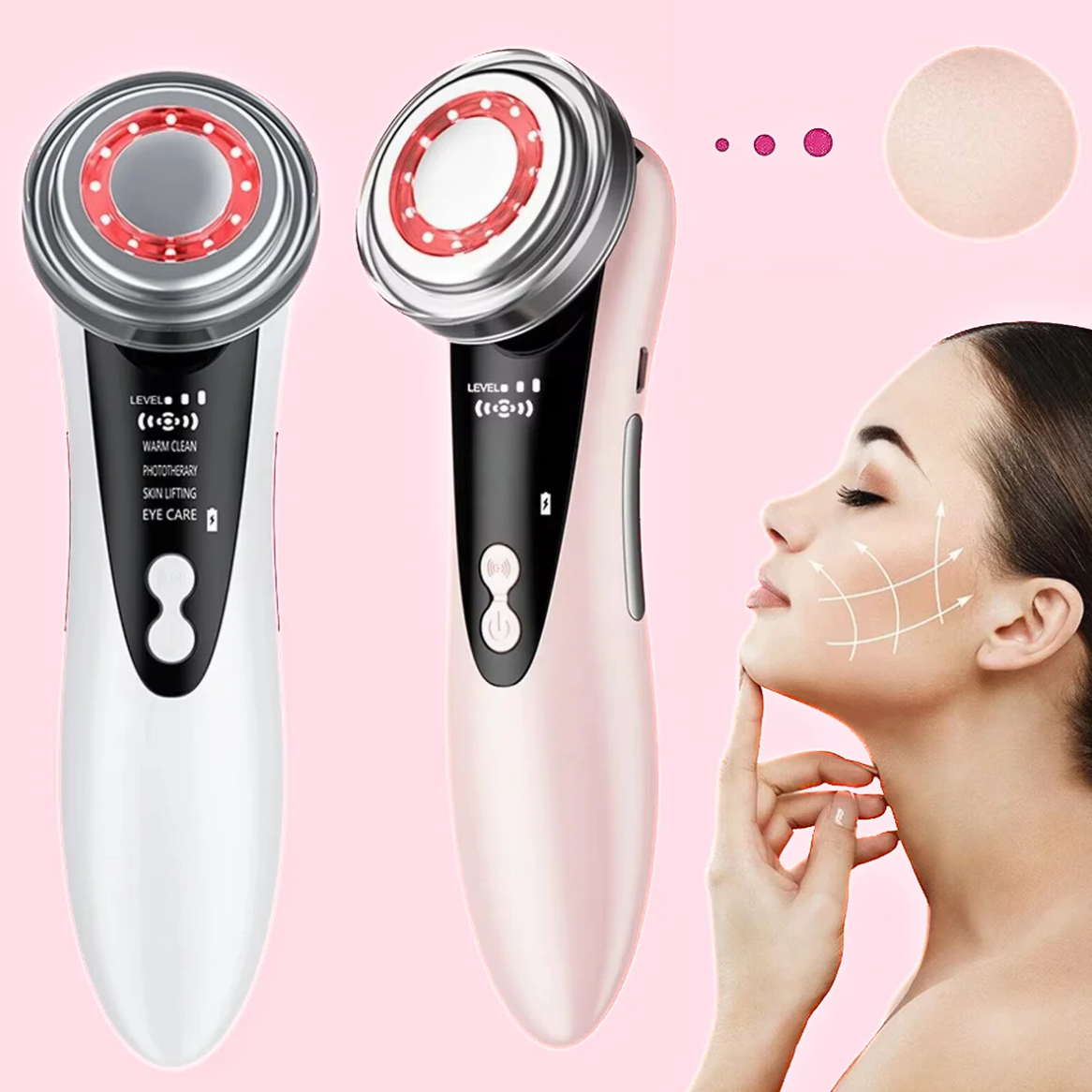 Rosanova™ LED Multifunctional Facial Skin Care Beauty Massager 5in1