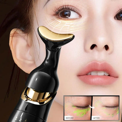 3 In 1 Face Massager Neck Facial Eye Massage V-line Face Lifting Massager Anti Aging Wrinkle Removal Skin Beauty Device For Home